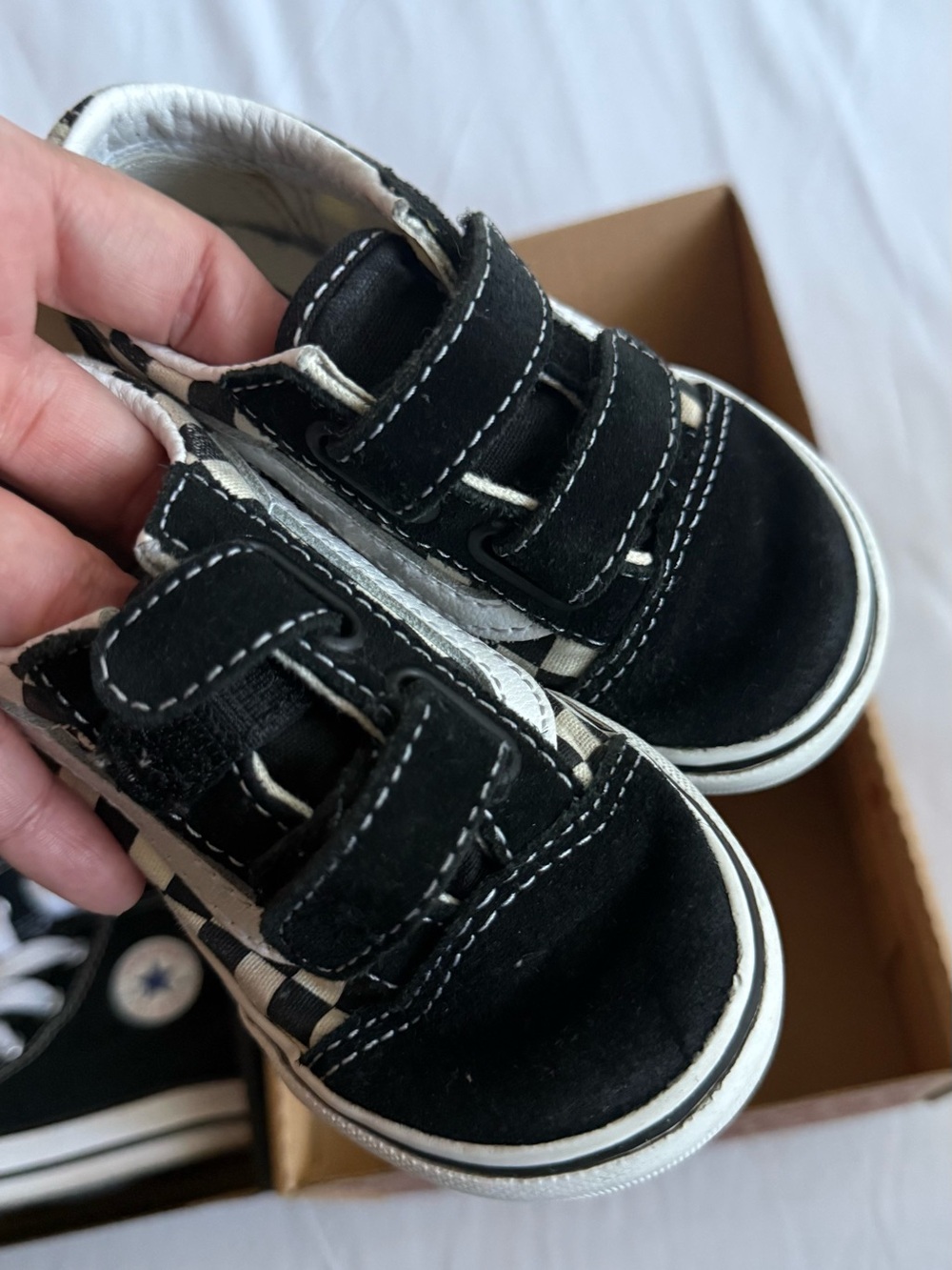 BUNDLE DEAL Toddler Vans & Converse Chucks - Picture 2 of 9